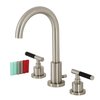 Fauceture FSC8928CKL Kaiser Widespread Bathroom Faucet W/ Brass Pop-Up, Nickel FSC8928CKL